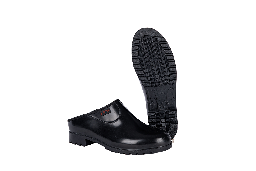 MARINA BLACK SLIP ON CLOG