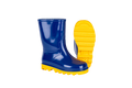 CLIPPER BLUE CHILDREN'S GUMBOOT - BLUE YELLOW GUMBOOT