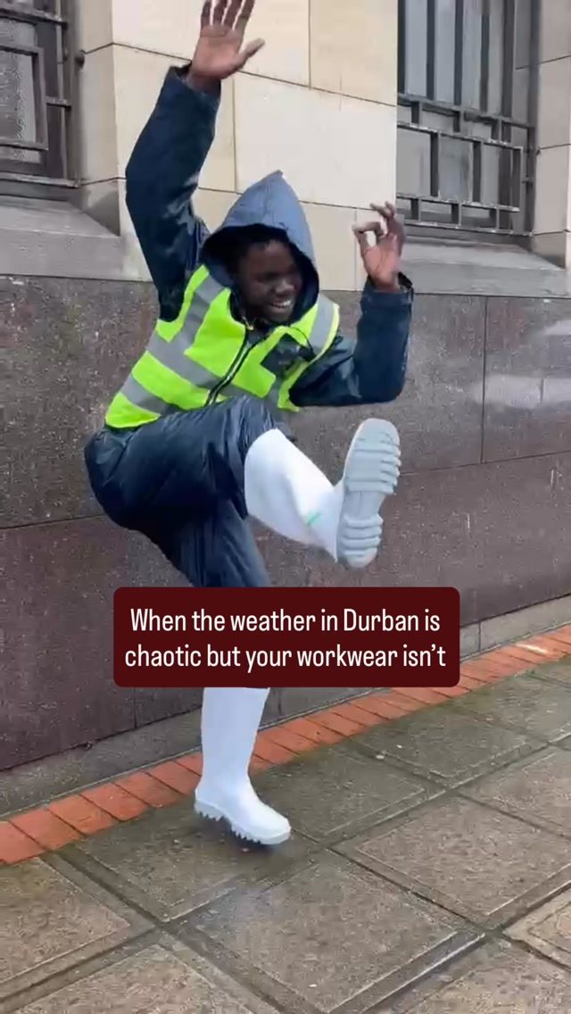 Durban rain has definitely been keeping us on our toes this week ☔️ 
Luckily, some shoes were made for days li